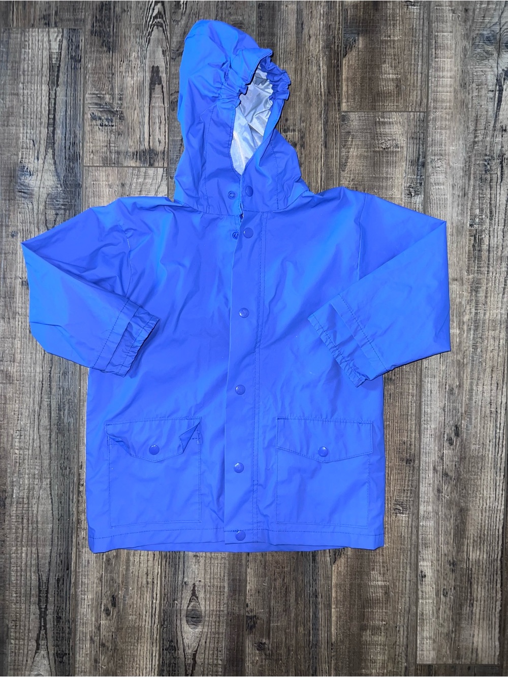 Gap Waterproof Hooded Rain Jacket - Blue